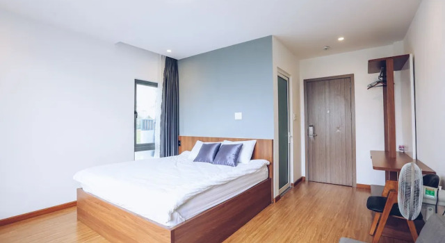 Семейные апартаменты с видом на сад TTR Studio Apart' Hotel Dalat
