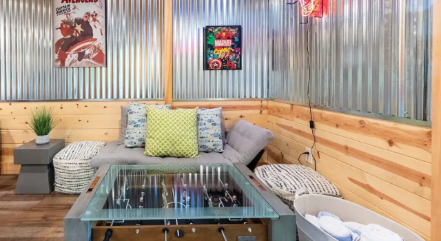 Студия Luxury 3 2 5 Cabin Lake Views Theatre Gameroom