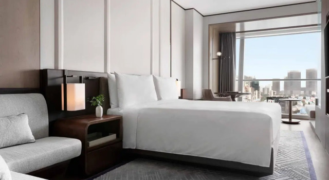 Двухместный номер с видом на город JW Marriott Marquis Hotel Shanghai Pudong