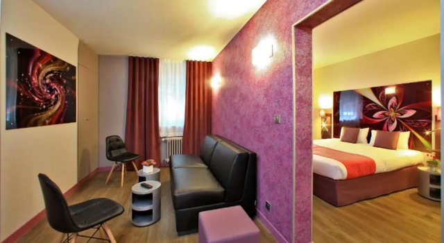 Семейный номер Standard The Originals City - Hôtel Saint-Martial, Limoges Centre