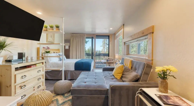 Slope Side Studio in Northstar Village, Забронировать Дом для отпуска Траки Скво-Вэлли, рядом с Горнолыжный курорт Northstar