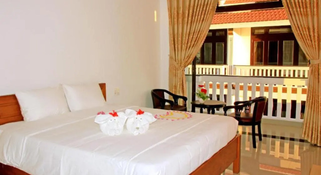 Двухместный номер Standard с балконом Green Island Villa Hoi An