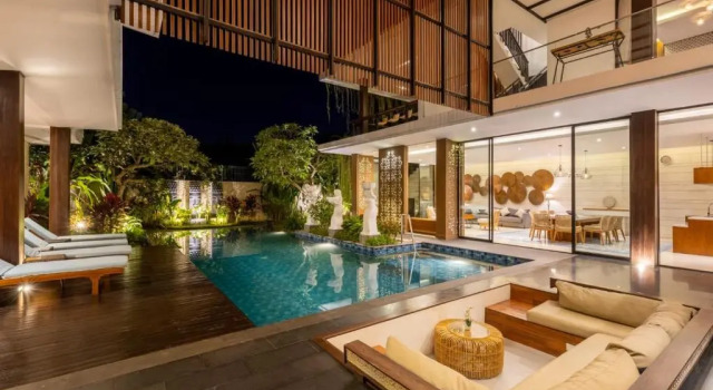 Вилла Deluxe Green Luxury Villa Jimbaran Bali