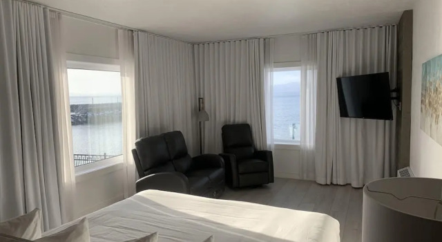 Двухместный люкс с видом на море Hôtel Sept-Îles