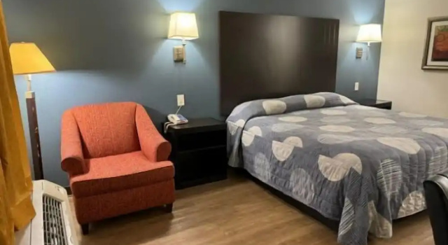 Standard Einzel Zimmer mit Blick auf den Park Hilltop Inn