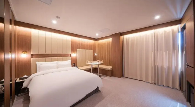 Двухместный семейный номер Standard Brown Dot Hotel Sangju