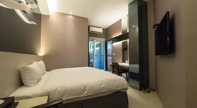 Двухместный номер Standard с красивым видом из окна 寓旅宿 Apato Cityhome