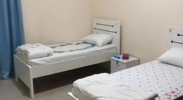 Кровать в общем номере (мужской номер) с балконом Kaya Hostel