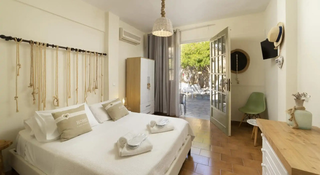 Двухместный номер Standard с видом на сад Villa Fiamegou Andros