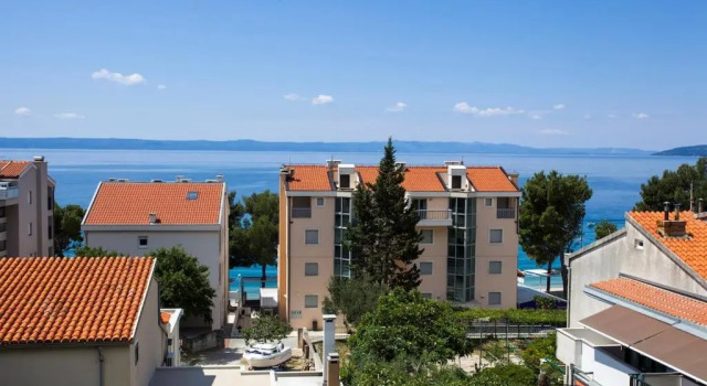 Студия Standard Apartments Ankica, beach located, sea view, free parking