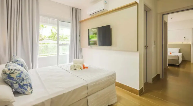 Трёхместный номер Deluxe с видом на город Tri Hotel Praia Grande