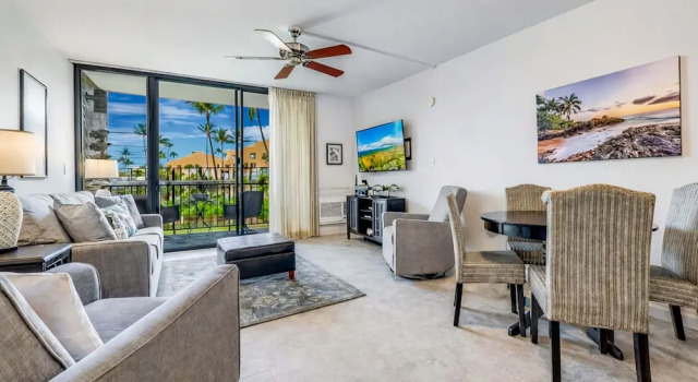Kamaole Sands 5-210 - Stunning 1br/2ba, King Bed, Center-cut Bldg 5, AC, Wi-fi, Забронировать Апартаменты/квартира Уэйлея Мауи