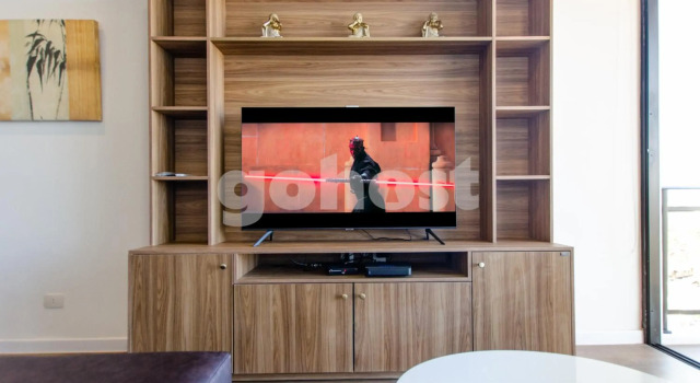 Apartamento de cabaña rústica con cama King 1D009