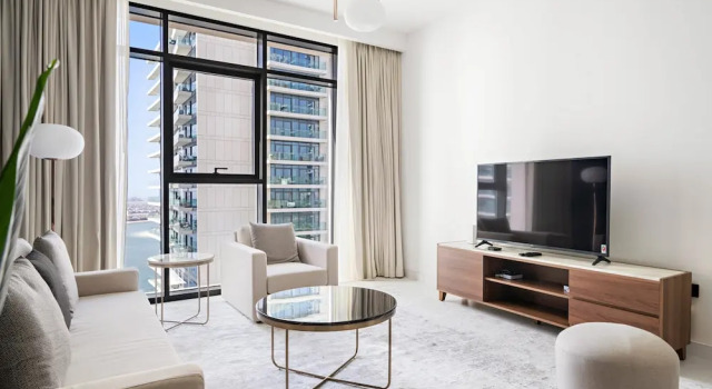 Silkhaus in Marina Vista Stunning 1bdr Sea View, Забронировать Отель Дубай Эмират Дубай, рядом с Международный яхт-клуб Дубая