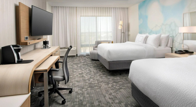 Четырёхместный номер Standard с видом на город Courtyard by Marriott Las Cruces at NMSU