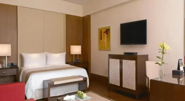 Номер Deluxe с балконом The Oberoi Gurgaon