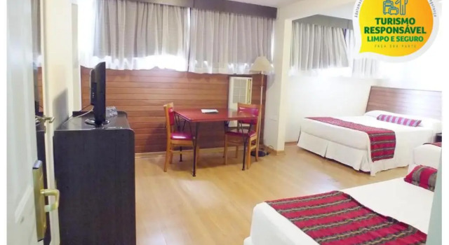 Семейный номер Standard Hotel Nacional Inn Curitiba Estação Shopping