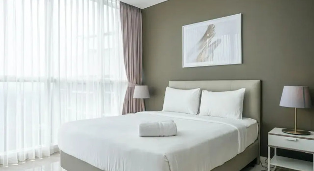 Номер Standard Exquisite 3BR Residence at Ciputra International Apartment