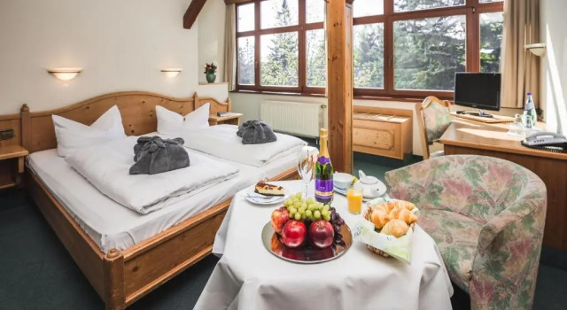 Номер Deluxe Berghotel Friedrichshöhe - Sauna, Pool & Natur