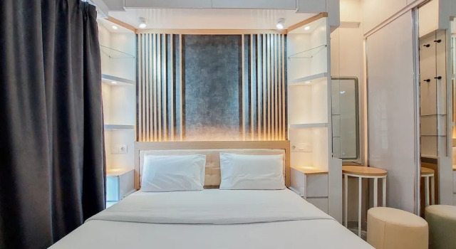High Floor And Simply Look Studio At Sky House Bsd Apartment