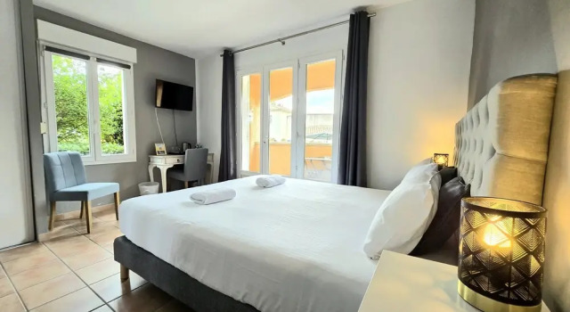 Süper oda Hôtel Saint Geniès