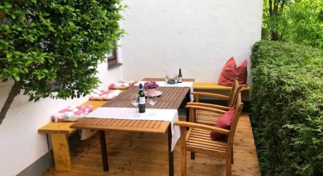 Апартаменты с 2 комнатами с красивым видом из окна Ferienwohnung Familie Schaefer