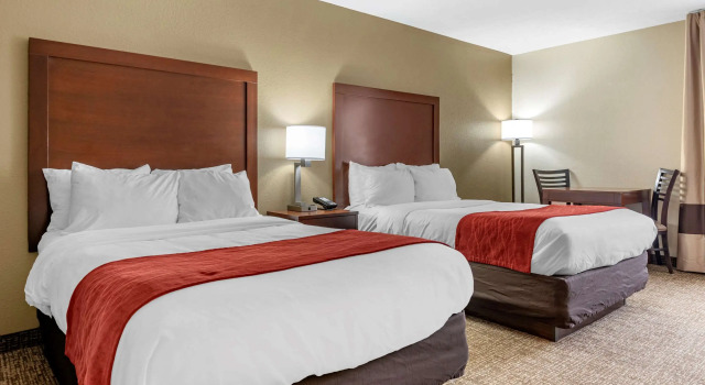 Четырёхместный номер Standard Comfort Inn & Suites Cincinnati Eastgate