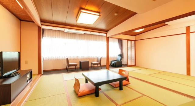 Номер Standard с видом на море Ooedo Onsen Monogatari Premium Iseshima