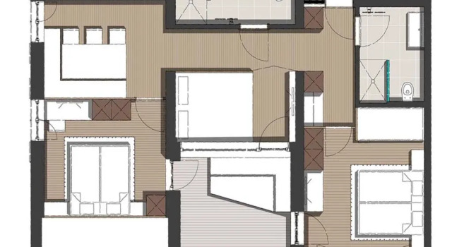 Апартаменты с 2 комнатами Berghaus Schröcken - Hotel Apartments Spa