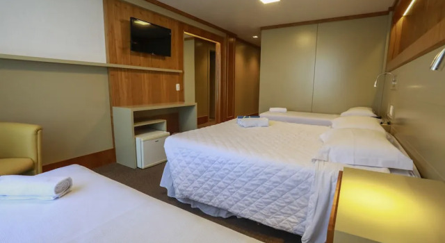 Четырёхместный номер Luxury SKY VALLE HOTEL - Com vista privilegiada para o Vale do Quilombo