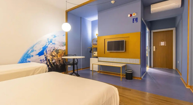 Семейный номер Standard Hotel Euro Suite Curitiba Batel By Nacional Inn