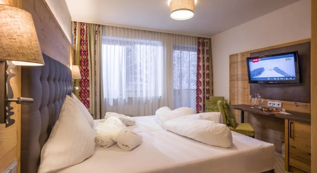 Трёхместный номер Standard c 1 комнатой Alpen Glück Hotel Kirchberger Hof