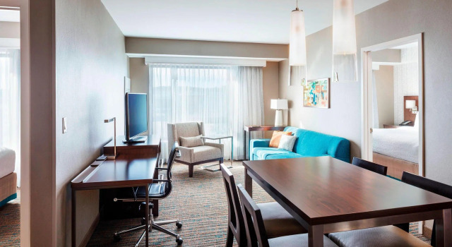 Люкс с 2 комнатами Residence Inn by Marriott Boston Burlington