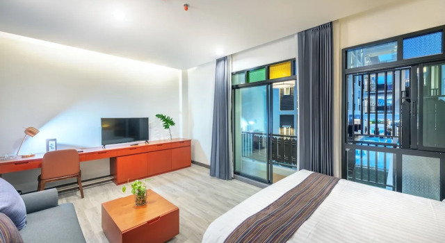 Двухместный номер Superior с балконом и с видом на сад Monkham Village Hat Yai