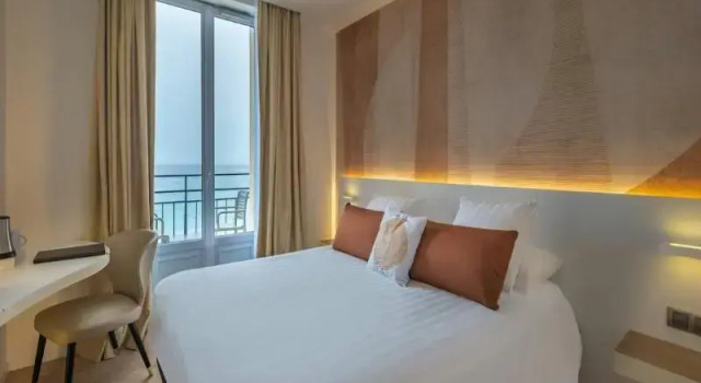 Двухместный номер с балконом и с видом на море Best Western Premier Hotel Prince de Galles