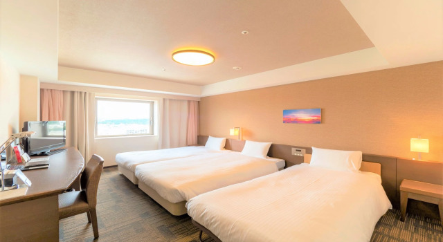 Трёхместный номер Standard Daiwa Roynet Hotel Naha Omoromachi
