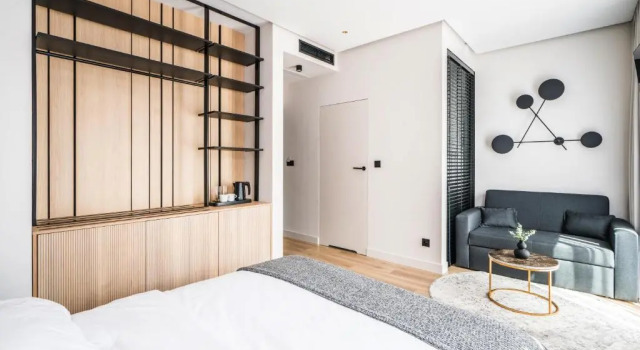 Двухместный номер Deluxe с балконом Masuria Apartments