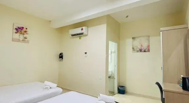 O podwyższonym standardzie pokój Noor Hotel Kangar