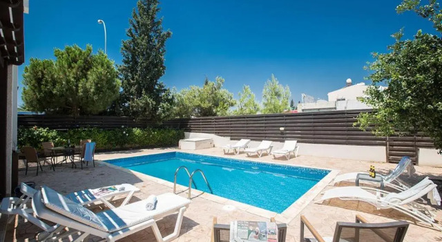 Вилла Villa Protaras Eos, Modern 3Bdr Protaras Villa With Pool, Short Walk