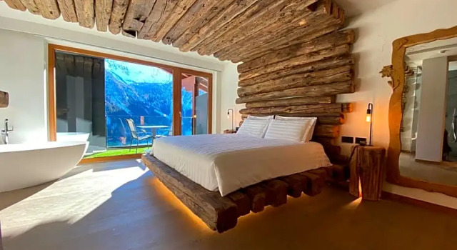 Номер Standard с видом на горы Hotel Chalet Al Foss