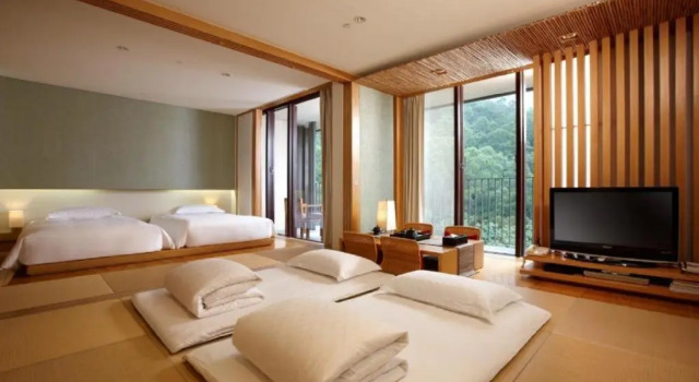 Четырёхместный номер Standard с видом на горы Hotel Royal Chiao Hsi