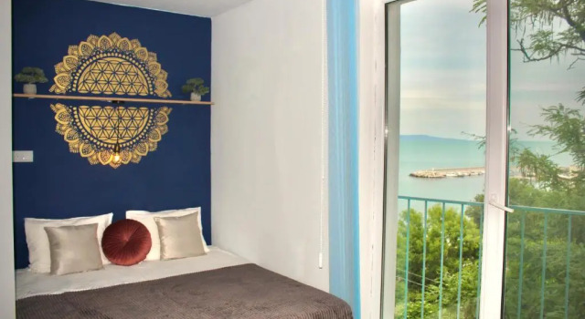 Семейный номер Standard с видом на море Sunset Art Hotel