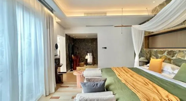 Люкс Yunfuli Yunsu·Yidao Qingcheng·camping Mountain Private Hot Spring B&B