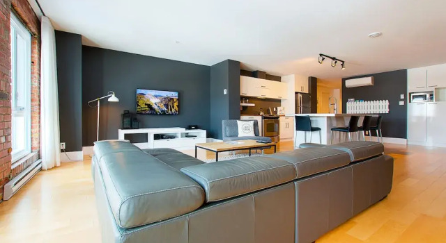 Двухместный семейный номер Standard Пентхаус с 2 комнатами Les Lofts St-Joseph - Par Les Lofts Vieux-Québec