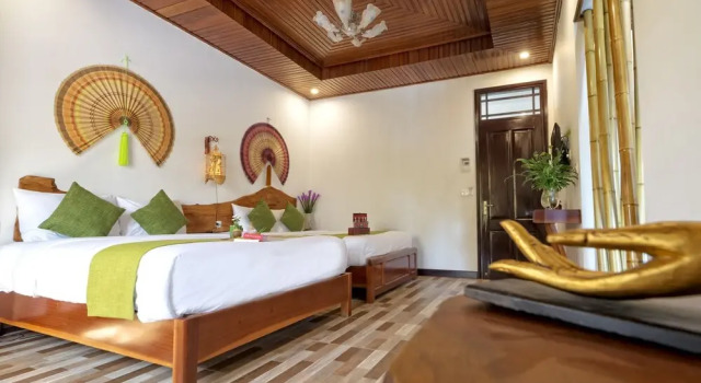 Hemp Wellness Retreat, Rezerwuj Hotel Hotele w Quang Nam z basenem, Basen