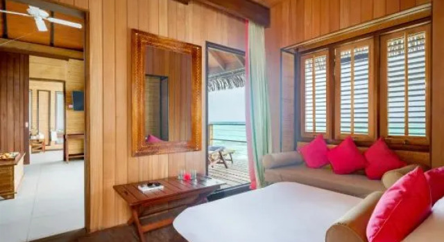 Семейный Overwater Люкс с панорамным видом Club Med Kani
