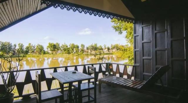 Студия с видом на озеро Tanita Lagoon Resort