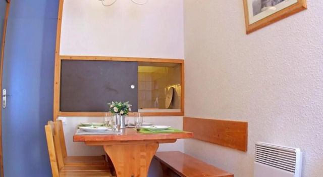 Studio divisible pour 4 pers avec terrasse, casier à skis à Valmorel - FR-1-291-757, Забронировать Апартаменты/квартира Апартаменты Лез-Аванше-Вальморели, Апартаменты/квартира