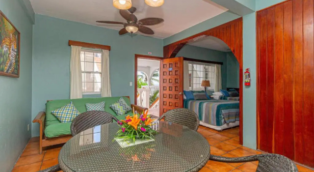 Люкс с видом на сад Blue Tang Inn - Beachfront Suites and Pool