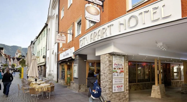 City Apart Hotel Füssen, Reserva ahora Apartahotel Apartahoteles en Ostallgaeu, Apartahotel